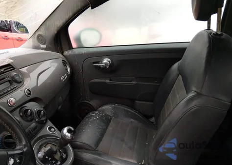 2012 Fiat 500 Sport z USA, uszkodzony, nr VIN 3C3CFFBR2CT126091